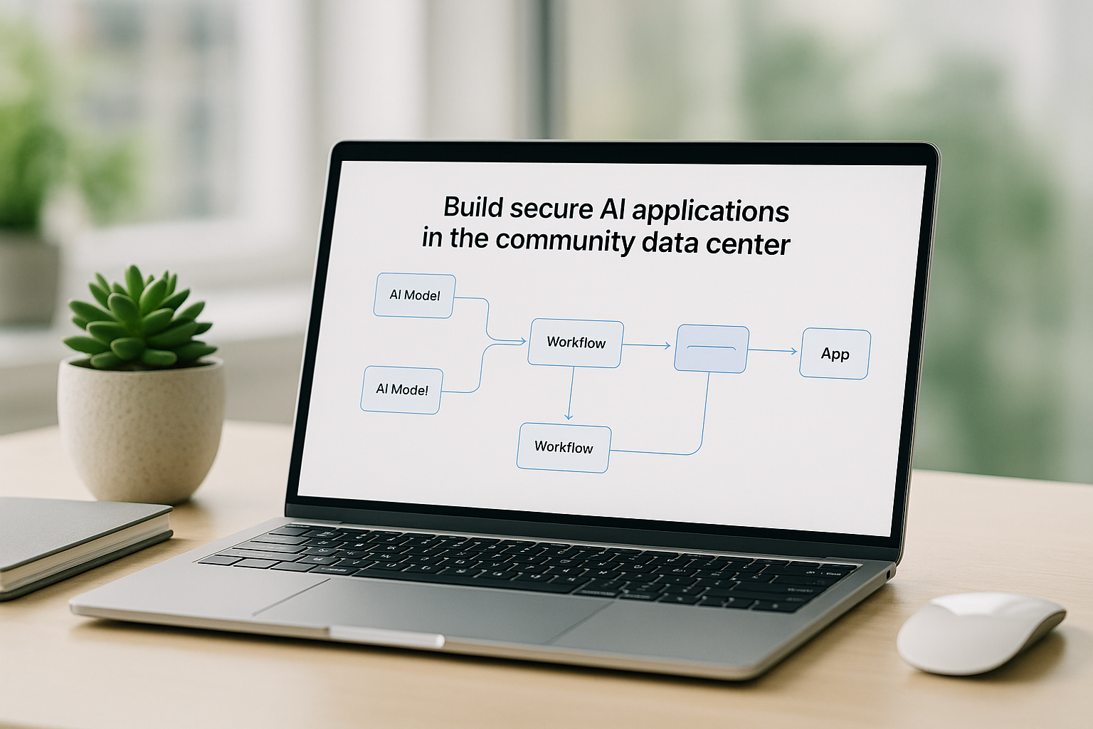 Darstellung der KI-Plattform